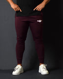 MOVERFIT Ankle Fit Training Jogger Pant : Wine Maroon (Premium)