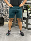 MOVERFIT Forest Green and Black Shorts