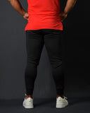 MOVERFIT Ankle Fit Training Jogger Pant (Premium)  - Greek Charcoal Black