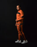 MOVRFIT Ankle &amp; Slim Fit TrackSuit - Rusted Orange (Premium Edition)