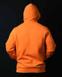 Basic Cotton Fleece Hoodie - Neon Orange (PREMIUM)
