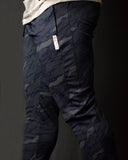 MOVERFIT Ankle Fit Training Jogger Pant : Navy Blue Camo