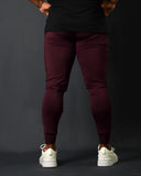 MOVERFIT Ankle Fit Training Jogger Pant : Wine Maroon (Premium)