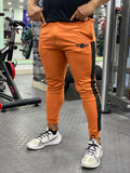 MOVERFIT Ankle Fit Training Jogger Pant - Rusted Orange