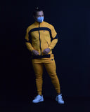 MOVRFIT Ankle & Slim Fit TrackSuit - Alphonso Yellow (Premium)