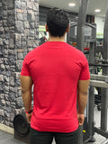 Premium Active Cotton Red T-shirt