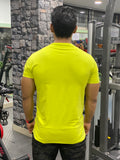 Premium Active Cotton Neon Green T-shirt