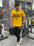 Premium Active Cotton Yellow T-Shirt